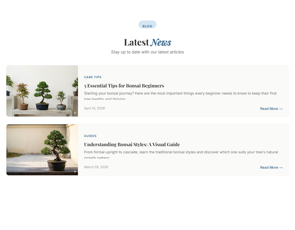 Blog Posts